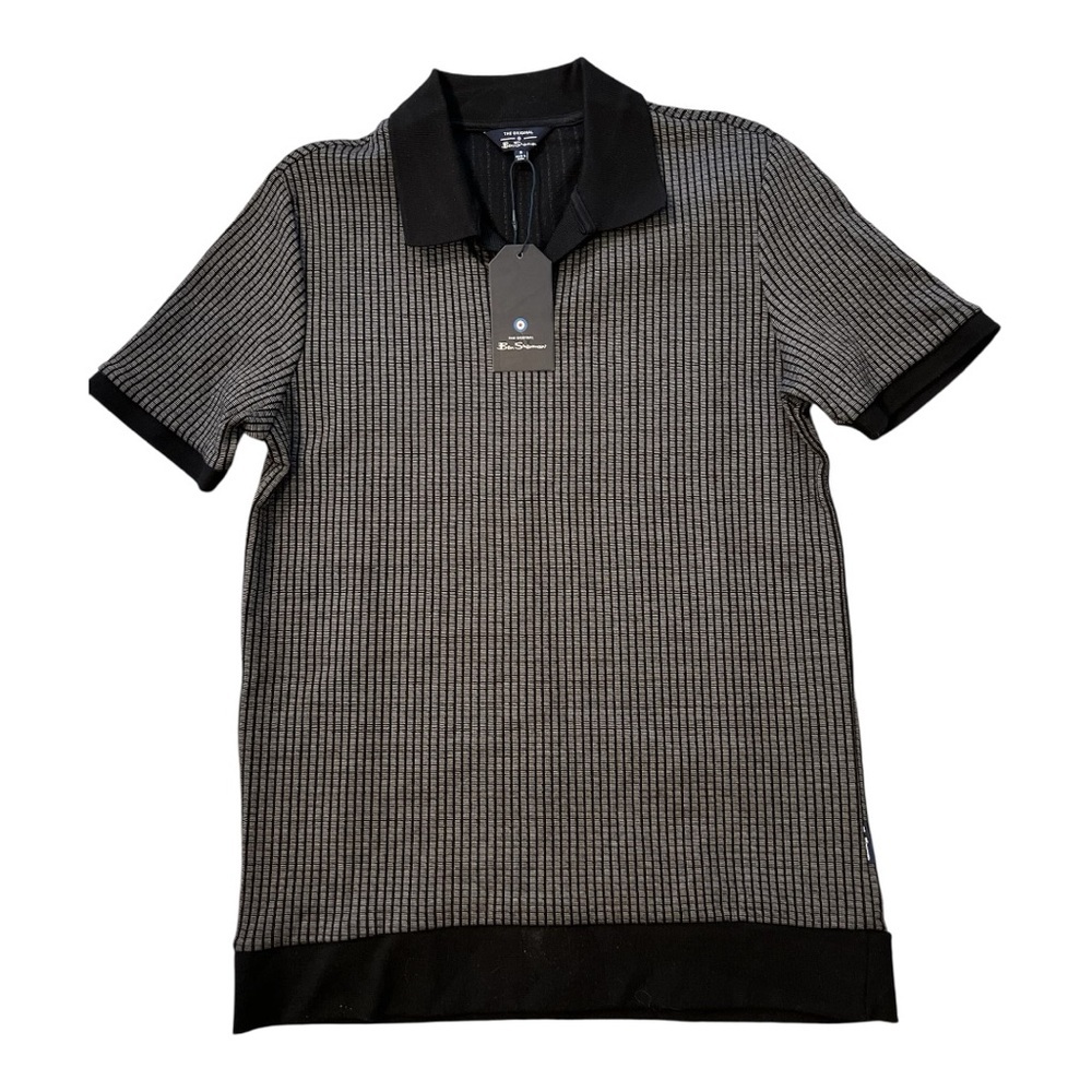 NWT Ben Sherman Men's Short Sleeve Polo Shirt- Size S